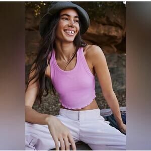 NEW Free People Movement Orchid Feels Like Summer Tank Size Small